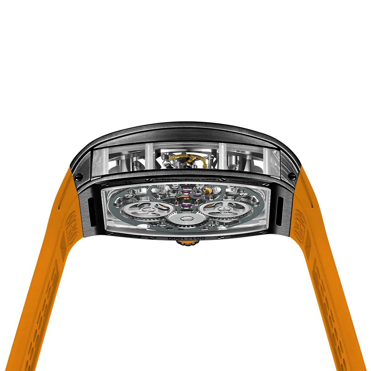 ZEROO T4 THE ARCHER FULL SKELETON TOURBILLONMANUAL TOURBILLON WATCH FOR GENTS - ZT004BOR