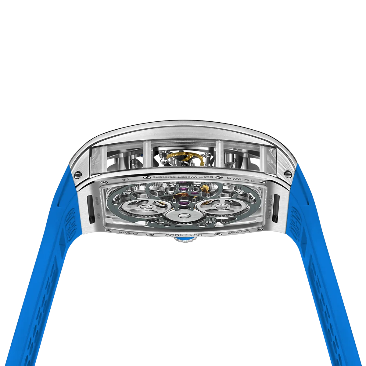ZEROO T4 THE ARCHER FULL SKELETON TOURBILLONMANUAL TOURBILLON WATCH FOR GENTS - ZT004SLB